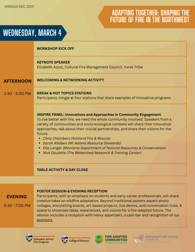 Adapting Together Agenda