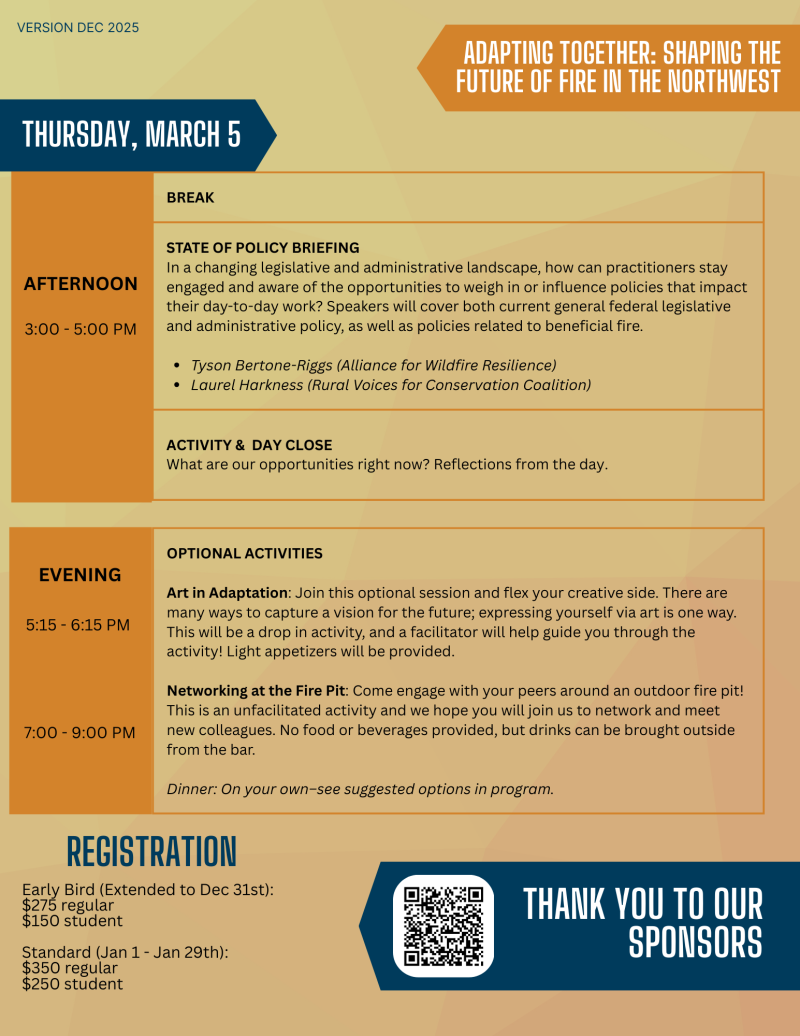 Adapting Together Agenda